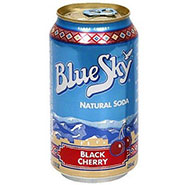 Blue Sky Natural Soda Black Cheery Blue Sky Natural Soda Black Cheery
