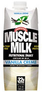 Muscle Milk Vallina Creme Carton Muscle Milk Vallina Creme Carton